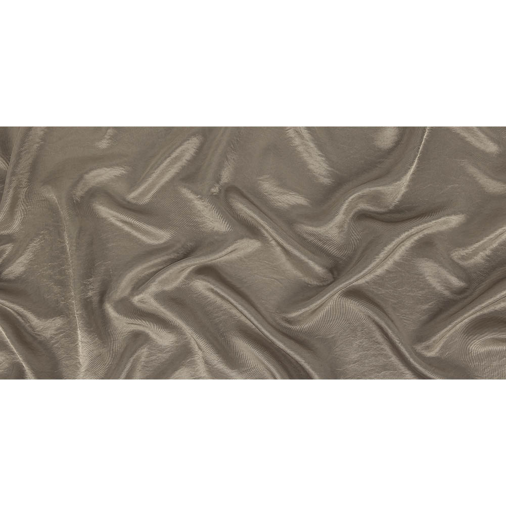 Warm Gray Luminous Cupro and Acetate Twill Lining Full