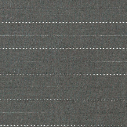 Gray Striped Cotton Blend - Detail