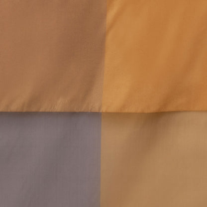 Orange &amp; Red Armani Silk Panel - Detail