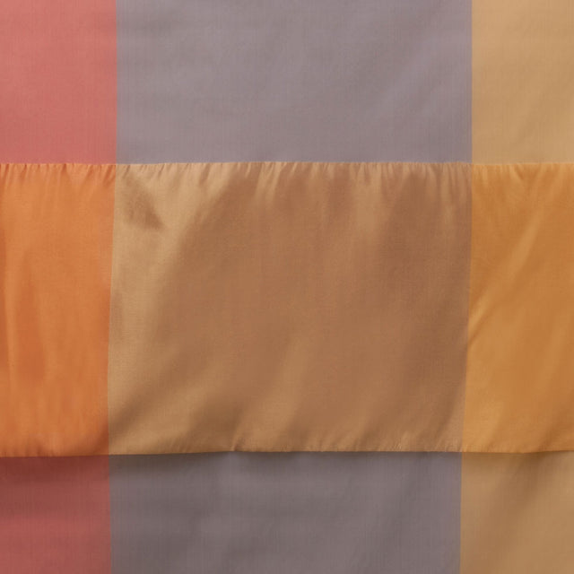 Orange &amp; Red Armani Silk Panel