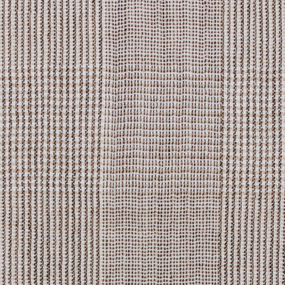 Italian Semi-Sheer Plaid Textural Wool Woven - Detail