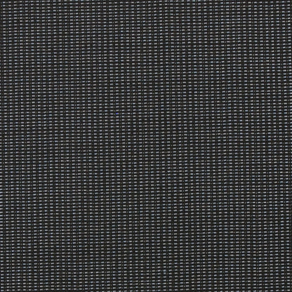 Italian Black Wool Blend Suiting Detail