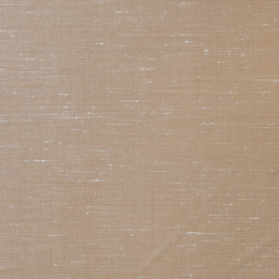Italian Tan Stretch Silk-Wool Woven