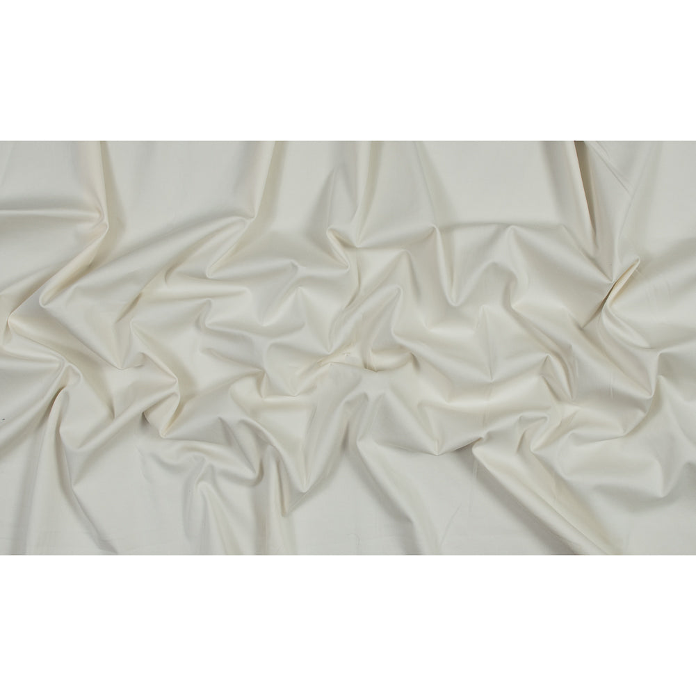 Ecru Stretch Cotton Twill - Full