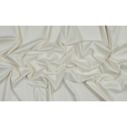 Ecru Stretch Cotton Twill - Full