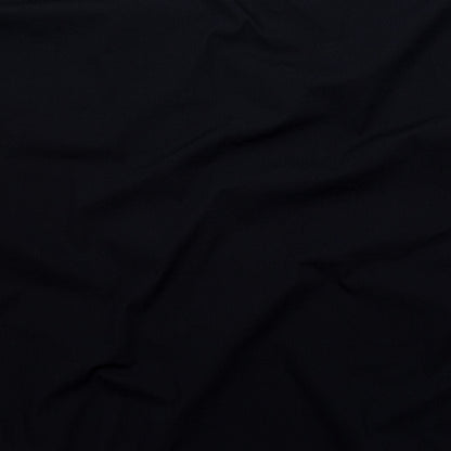 Italian Carbon Blue Cotton Poplin