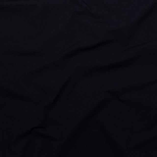 Italian Carbon Blue Cotton Poplin
