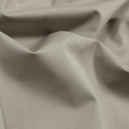 Italian Tan Stretch Cotton Twill Shirting - Detail