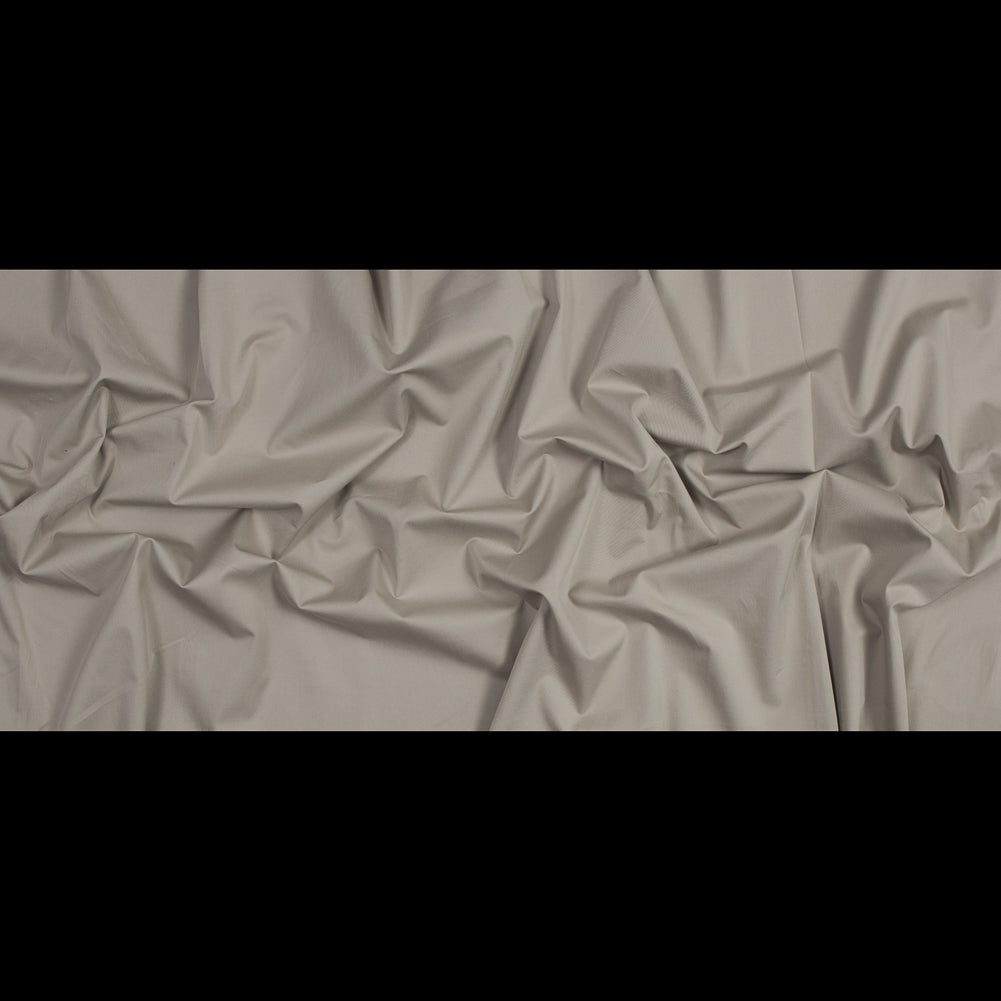 Italian Tan Stretch Cotton Twill Shirting - Full