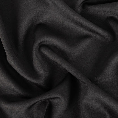 Black Stretch Polyester Tricot
