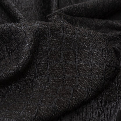 Metallic Mulch Ombred Reptile Brocade Panel - Full