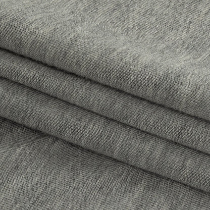 Heathered Drizzle Gray Rayon Jersey Folded