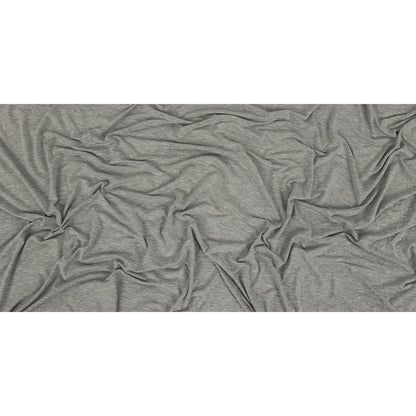 Heathered Drizzle Gray Rayon Jersey Full