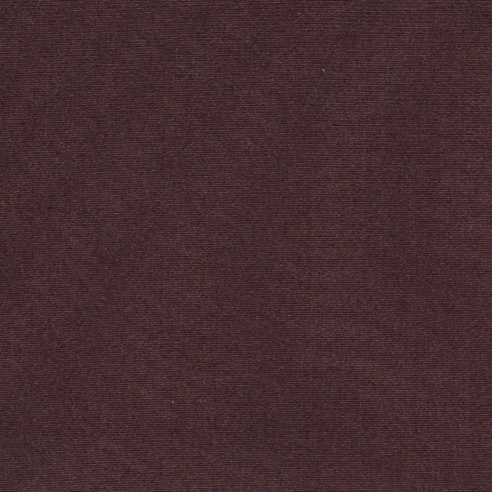 Carolina Herrera Chestnut Brown Silk Faille - Detail