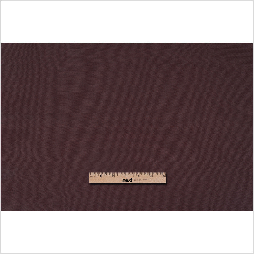 Carolina Herrera Chestnut Brown Silk Faille - Full
