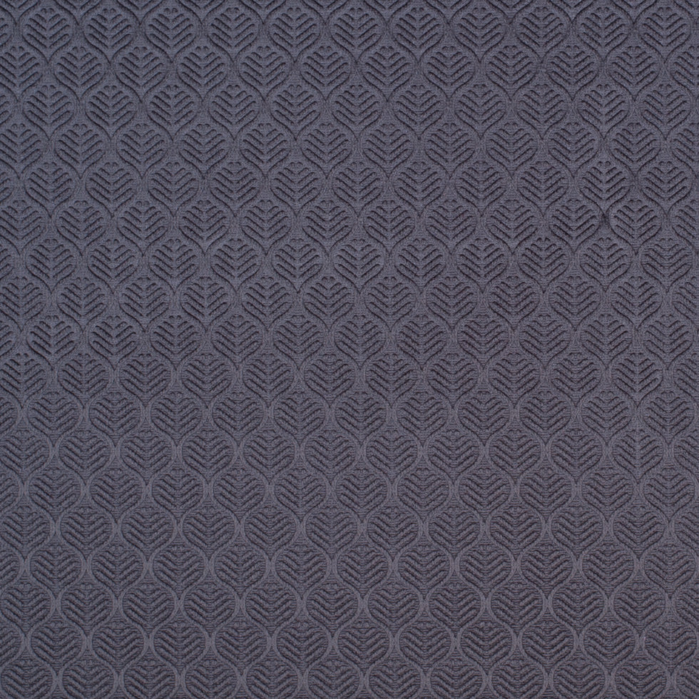 Gray Geometric Cut Velvet