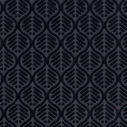 Black Geometric Cut Velvet - Detail