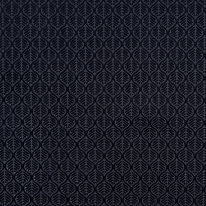 Black Geometric Cut Velvet