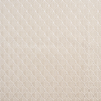 Beige Geometric Cut Velvet