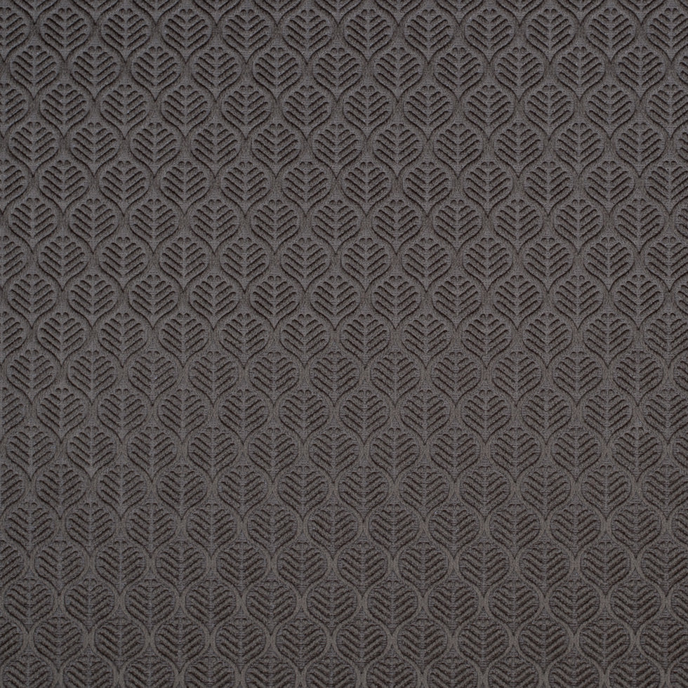 Stone Gray Geometric Cut Velvet