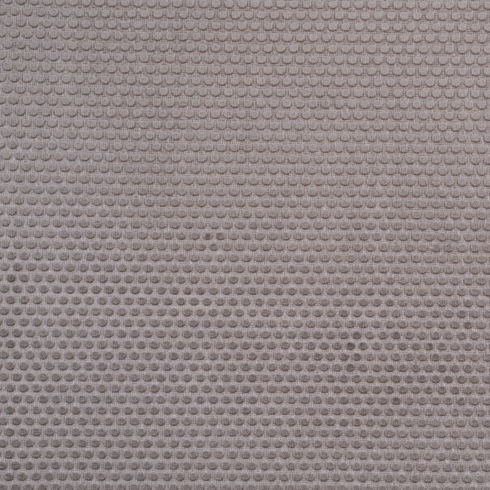 Taupe Dotted Cut Velvet