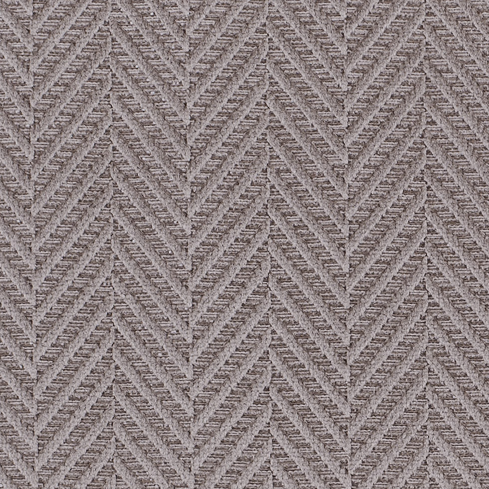 Taupe Herringbone Cut Velvet - Detail