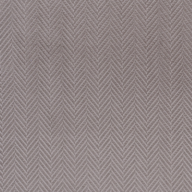 Taupe Herringbone Cut Velvet