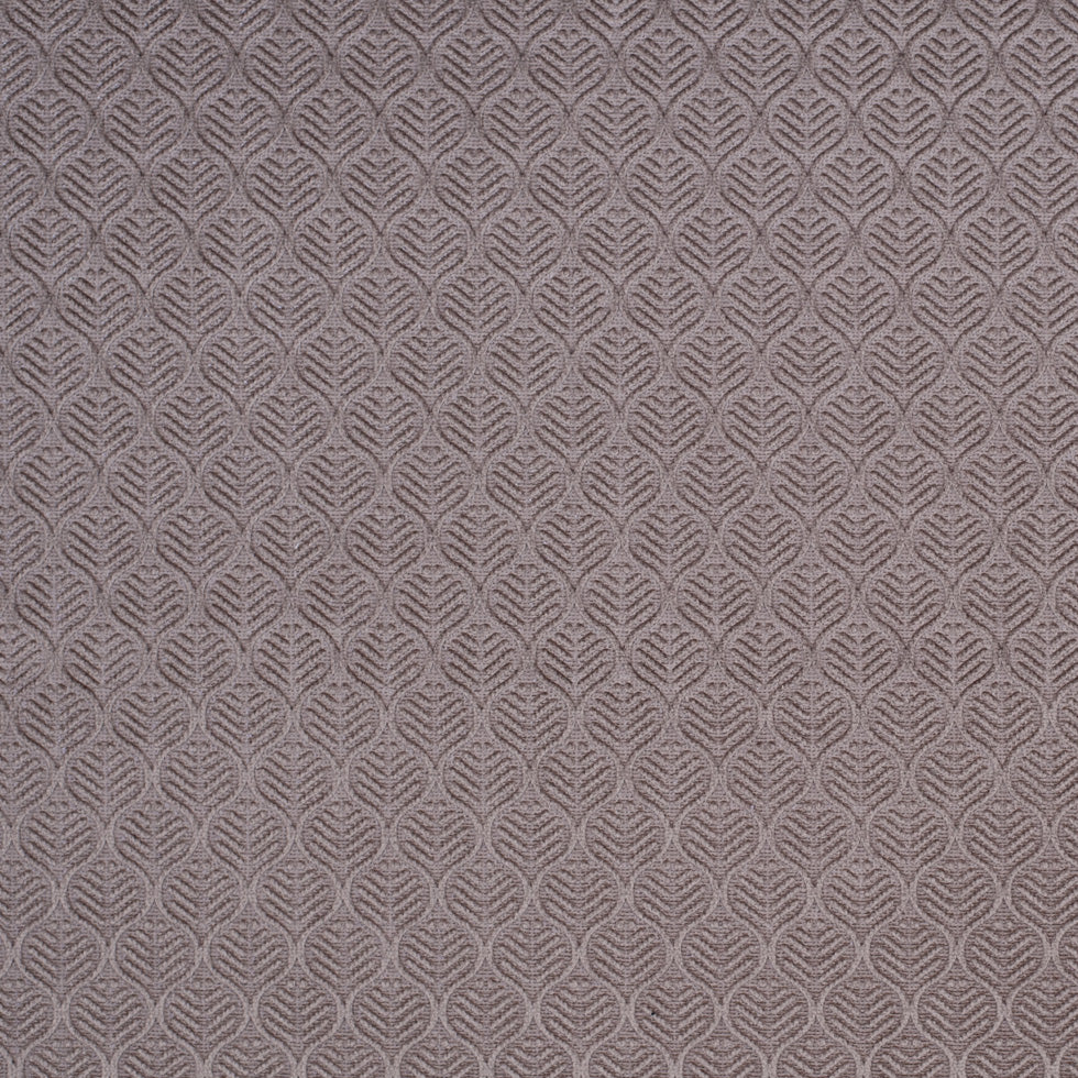Taupe Geometric Cut Velvet