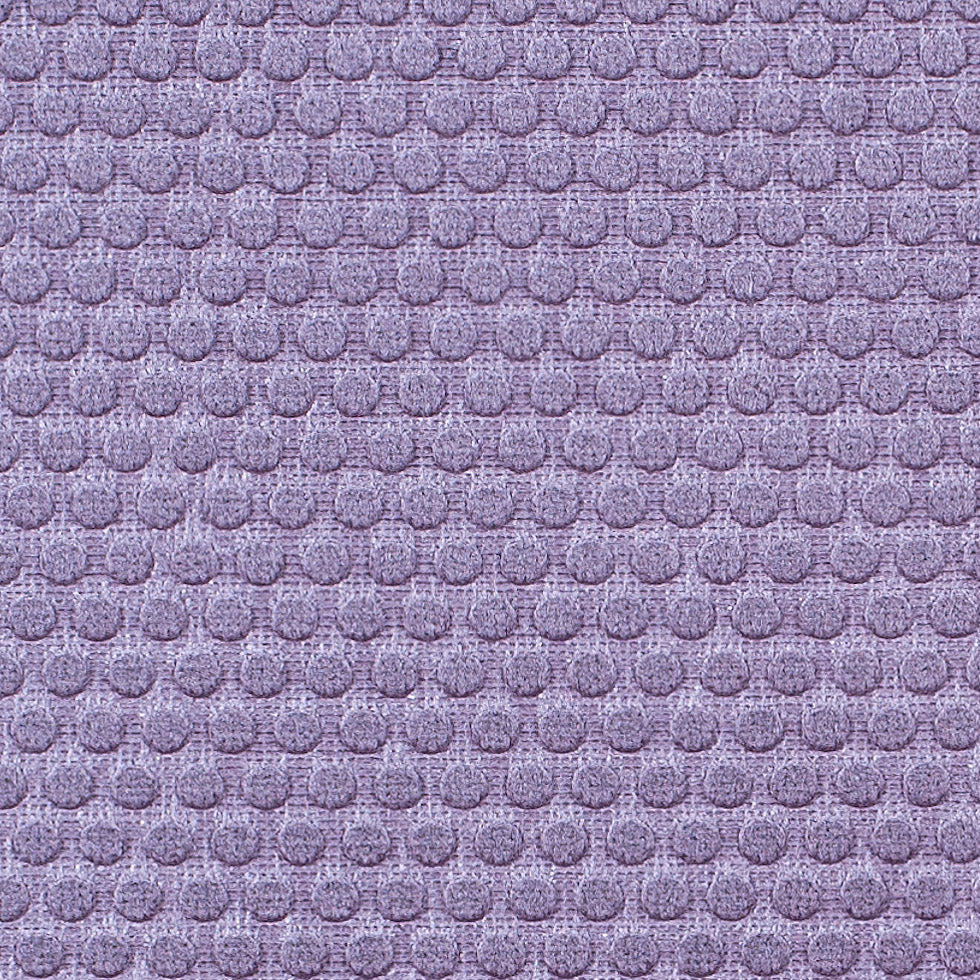 Iced Lilac Dotted Cut Velvet - Detail