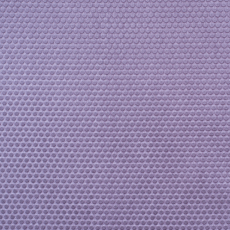 Iced Lilac Dotted Cut Velvet