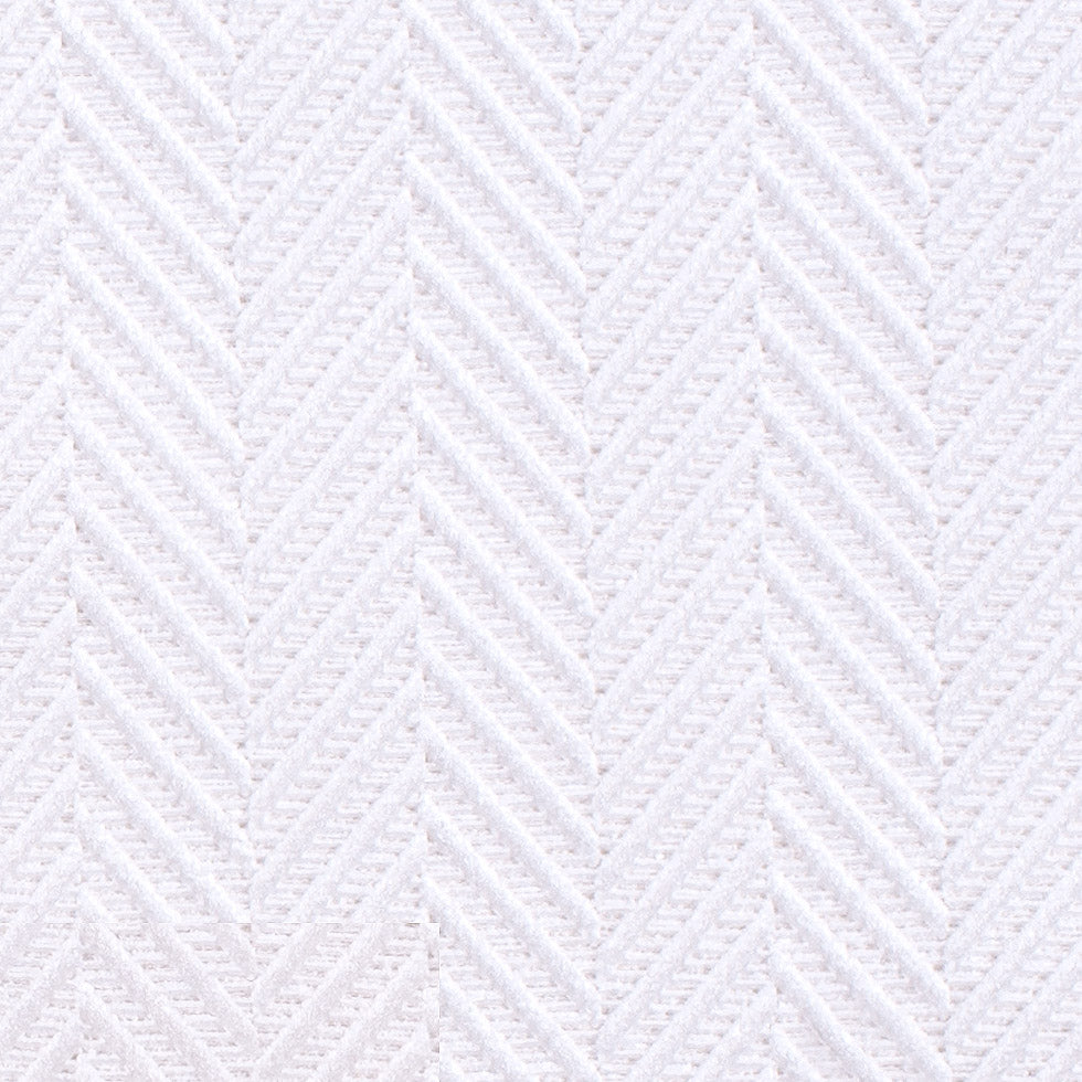 Ivory Herringbone Cut Velvet Detail