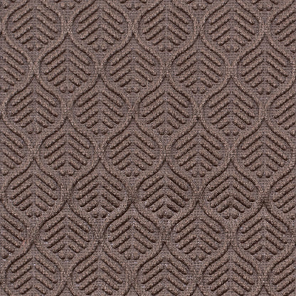 Caramel Geometric Cut Velvet - Detail