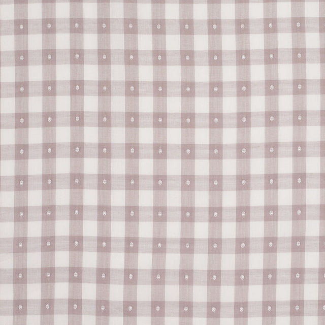 Steven Alan Beige/Ecru Checkered Cotton Shirting
