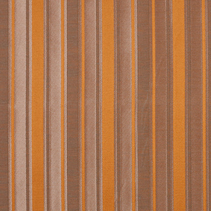 Orange Satiny Textured Poly Stripes