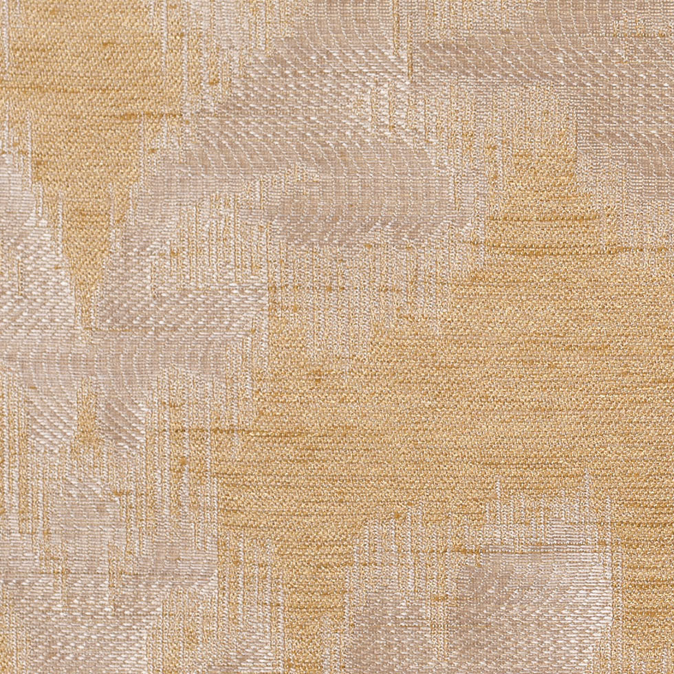 Gold Lightweight "Rorschach Test" Poly Jacquard Detail