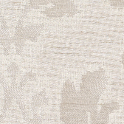 Ivory Lightweight "Rorschach Test" Poly Jacquard Detail