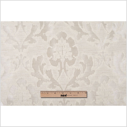 Ivory Lightweight "Rorschach Test" Poly Jacquard Full
