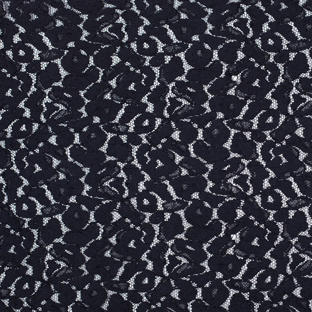 NYC Designer Black Midweight Cotton Lace