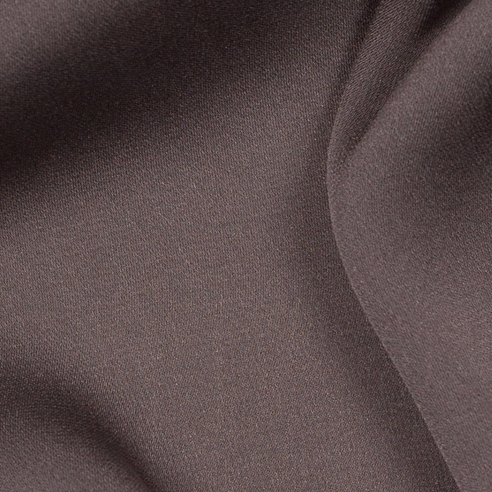 Theory Warm Bronze Silk Stretch Georgette - Detail