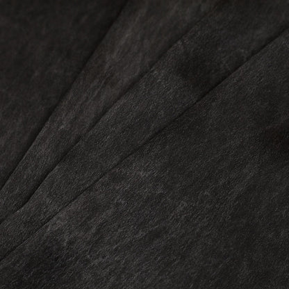 Theory Cold Dye Gray Acrylic-Viscose Crepe Back Satin - Folded