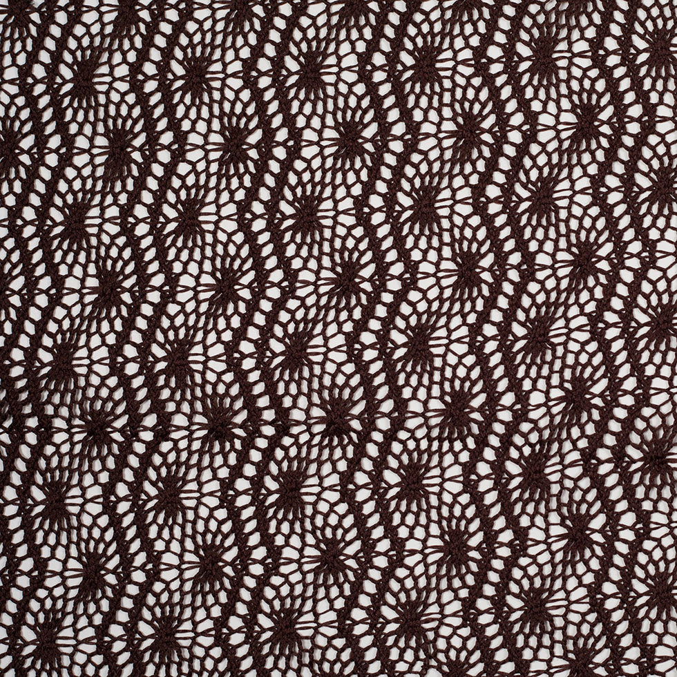 Polyester Lace - French Roast