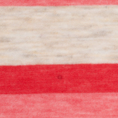Heathered Oatmeal Striped Stretch Viscose Jersey Detail