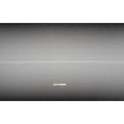 Black and White Striped Polyester Textured Woven