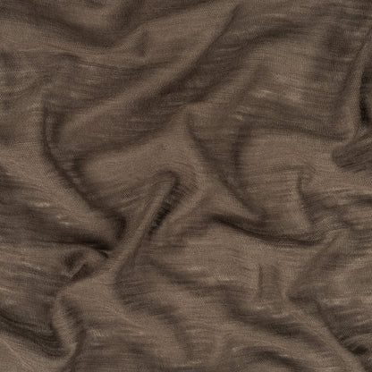 Heathered Dark Gray Sheer Rayon Jersey