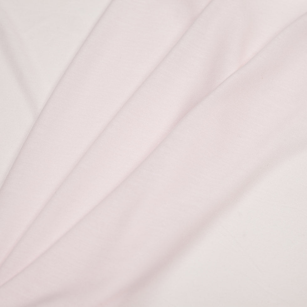 Heavenly Pink Sheer Rayon Jersey Folded
