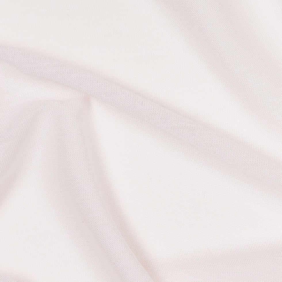 Heavenly Pink Sheer Rayon Jersey Detail