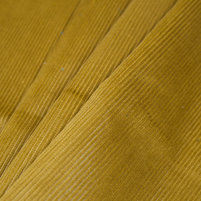 Chartreuse Ribbed Velvet Folded