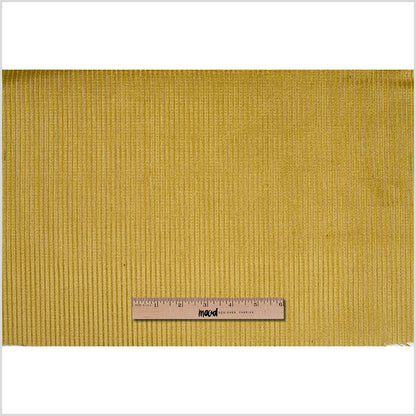 Chartreuse Ribbed Velvet Full