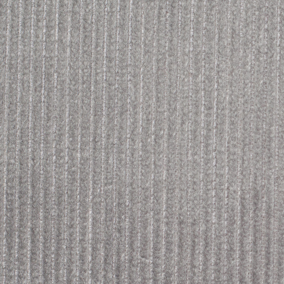 Turkish Gray Ribbed Velvet - Detail