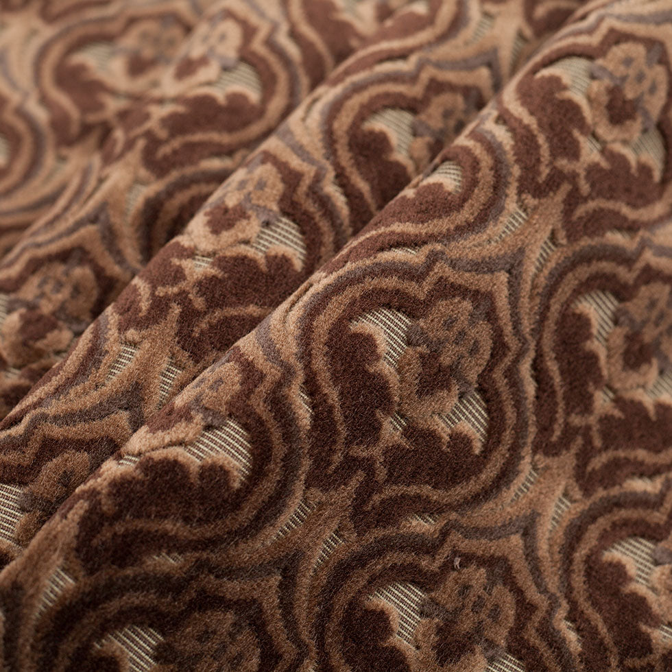 Brown Classical Velvet Folded